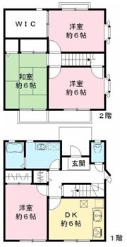 クリーンハイツの間取り画像
