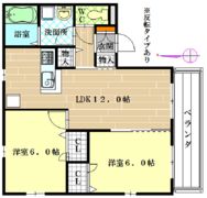 サンモールコートの間取り画像