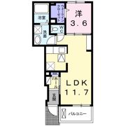 シャルマン大蓮北の間取り画像