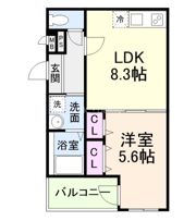 メゾン サンテヴェルデの間取り画像