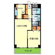 若草ハイツの間取り画像