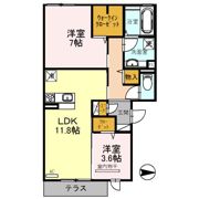 ボヌールの間取り画像