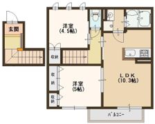 プレセアコート花園 C棟の間取り画像
