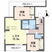 シャーメゾングランベアーの間取り画像