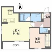 シャーメゾングランベアーの間取り画像