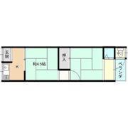 ライズ八尾東太子IIの間取り画像