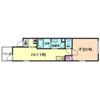 MELDIA長瀬IIの間取り画像