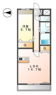 ロックフォルティの間取り画像