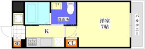Mプラザ小阪駅前の間取り画像