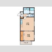 Lavie libre-Kの間取り画像