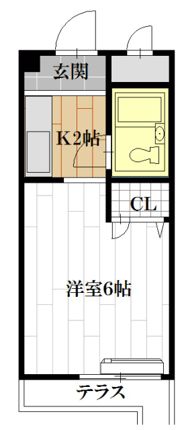 プリメール山田の間取り画像