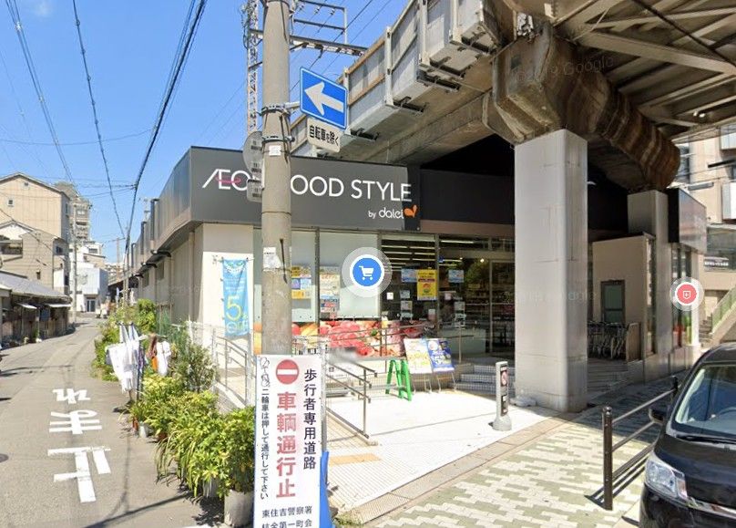 近くのダイエー東部市場前店イオンフードスタイルまで1,444m（徒歩19分）