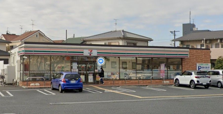 近くのセブンイレブン 東大阪柏田本町店まで577m（徒歩8分）