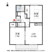 カサフェリスA棟の間取り画像