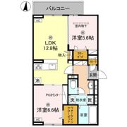 マニフィック御厨中の間取り画像