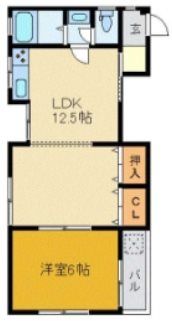 シャンテ緑ヶ丘（広告不可）の間取り画像