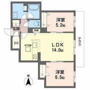 シャーメゾン レーヴの間取り画像