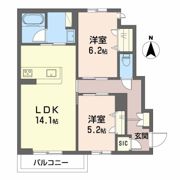 シャーメゾン レーヴの間取り画像