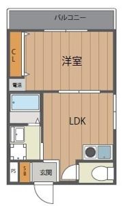 ドゥ・ミル・アン東大阪の間取り画像