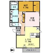 セクレール北本町の間取り画像