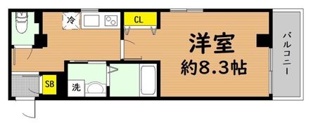 エムズコート 小阪の間取り画像
