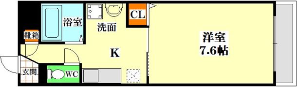 ハイツレバランスの間取り画像
