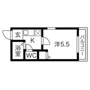 オズレジデンス長瀬の間取り画像