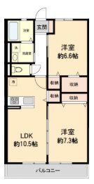 エトワール東大阪の間取り画像