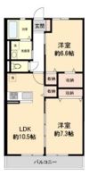 エトワール東大阪の間取り画像