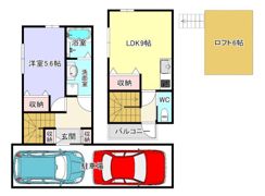 チェーロ老原S.H.Yガレージハウスの間取り画像