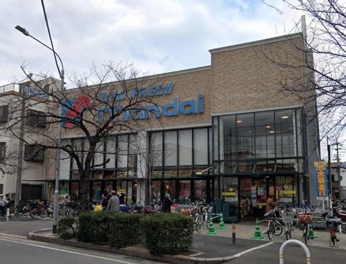 近くのmandai（万代） 花園店まで636m（徒歩8分）