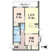 シャーメゾン ジー コート ホウゼンジの間取り画像