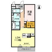 サンハイツ俊徳の間取り画像