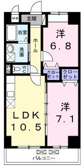 コスモの間取り画像