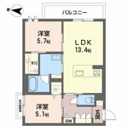 シャーメゾン ジー コート ホウゼンジの間取り画像