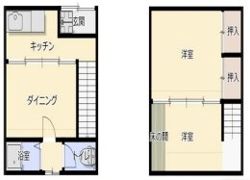 東本町戸建の間取り画像
