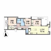 ラ ウェストの間取り画像