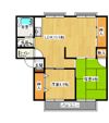 サンビレッジ八尾の間取り画像