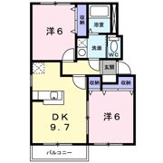 パークフロントO.Tの間取り画像