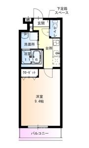 フジパレス明美町の間取り画像
