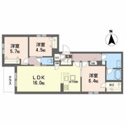 ラ ウェストの間取り画像