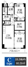 バルカポンテの間取り画像