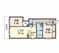 シャーメゾン ひなたの間取り画像