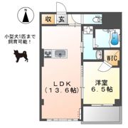 クレシア 永畑・弐番館の間取り画像