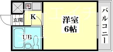 グリーンシティ コーニッシュの間取り画像