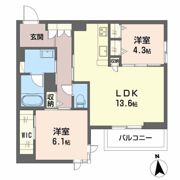 セレンディピティ アトレの間取り画像