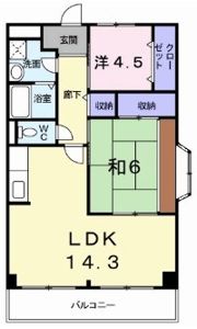サンパティーク・メゾンの間取り画像