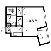 アベニューリップル小阪の間取り画像