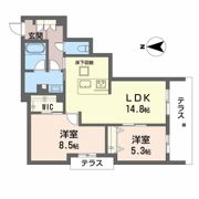シャーメゾン ブラン ノアの間取り画像
