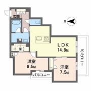 シャーメゾン ブラン ノアの間取り画像